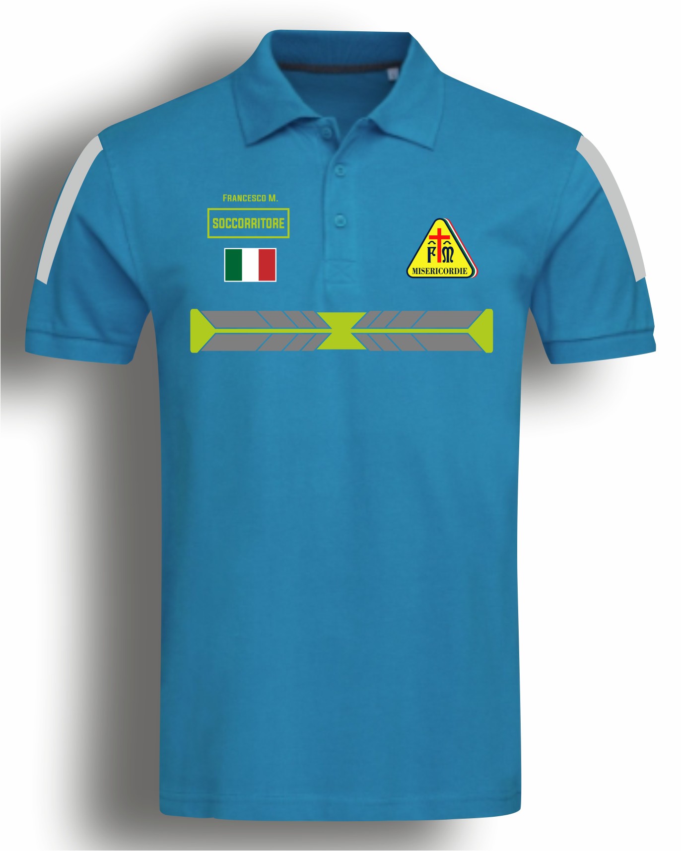 Polo alta visibilità rifrangente