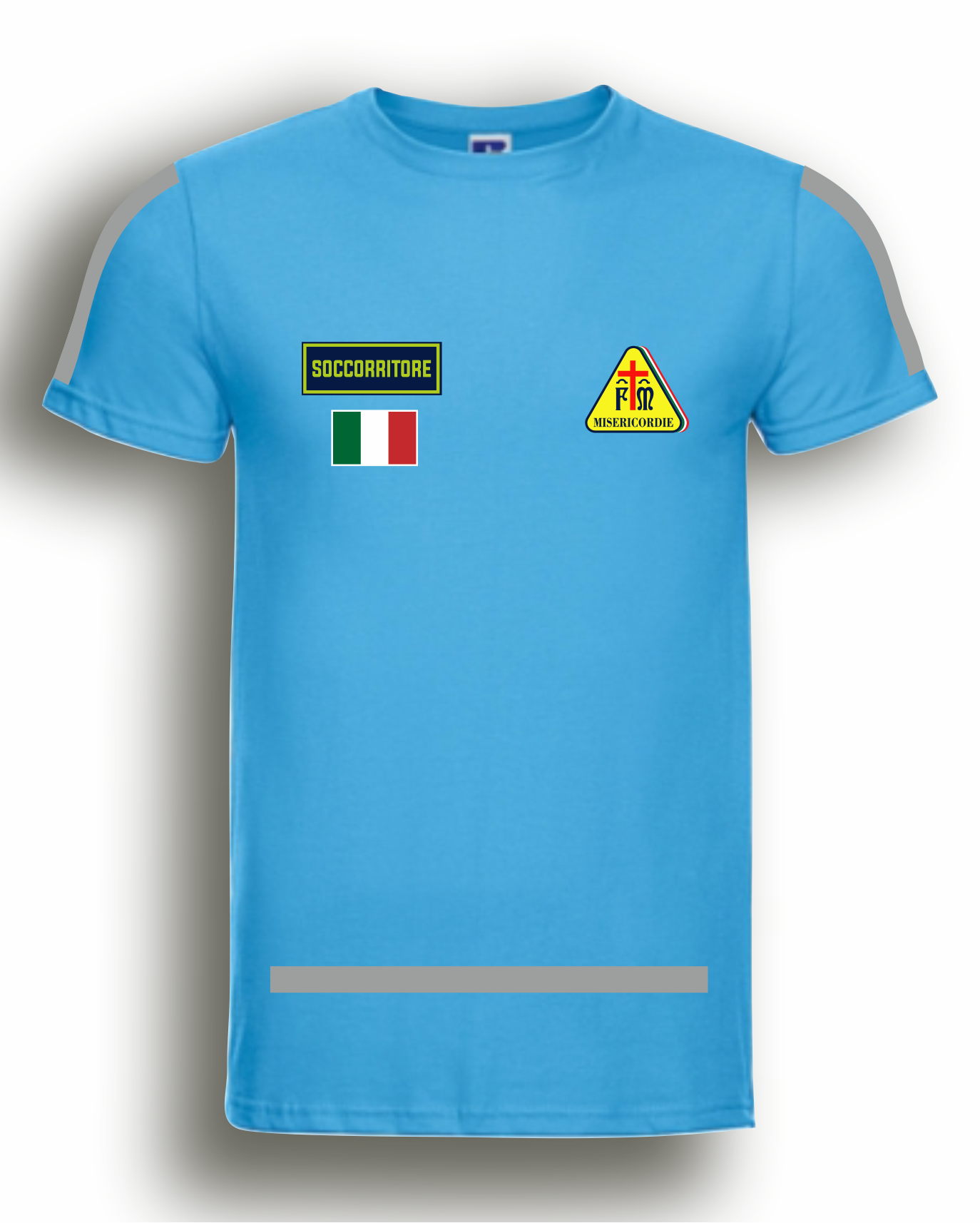 T-shirt alta visibilità rifrangente