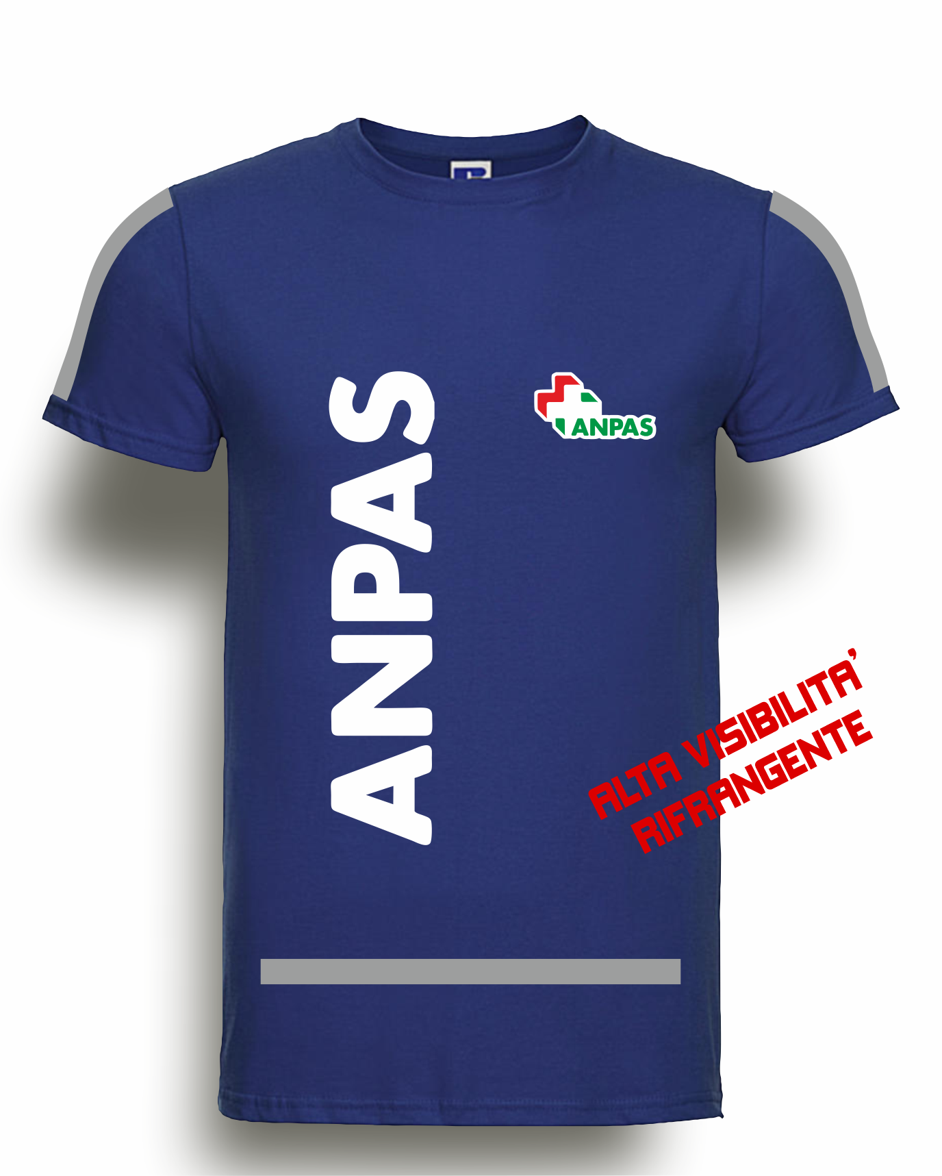 T-shirt ANPAS alta visibilità rifrangente