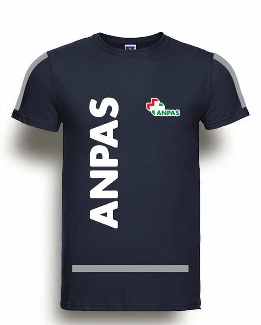 T-shirt ANPAS alta visibilità rifrangente