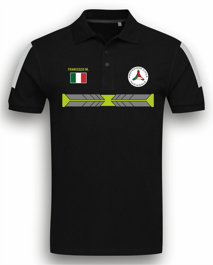 Polo PROTEZIONE CIVILE alta visibilità rifrangente