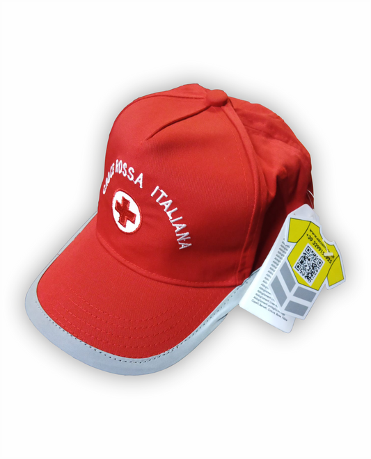 Cappello con visiera RIFRANGENTE