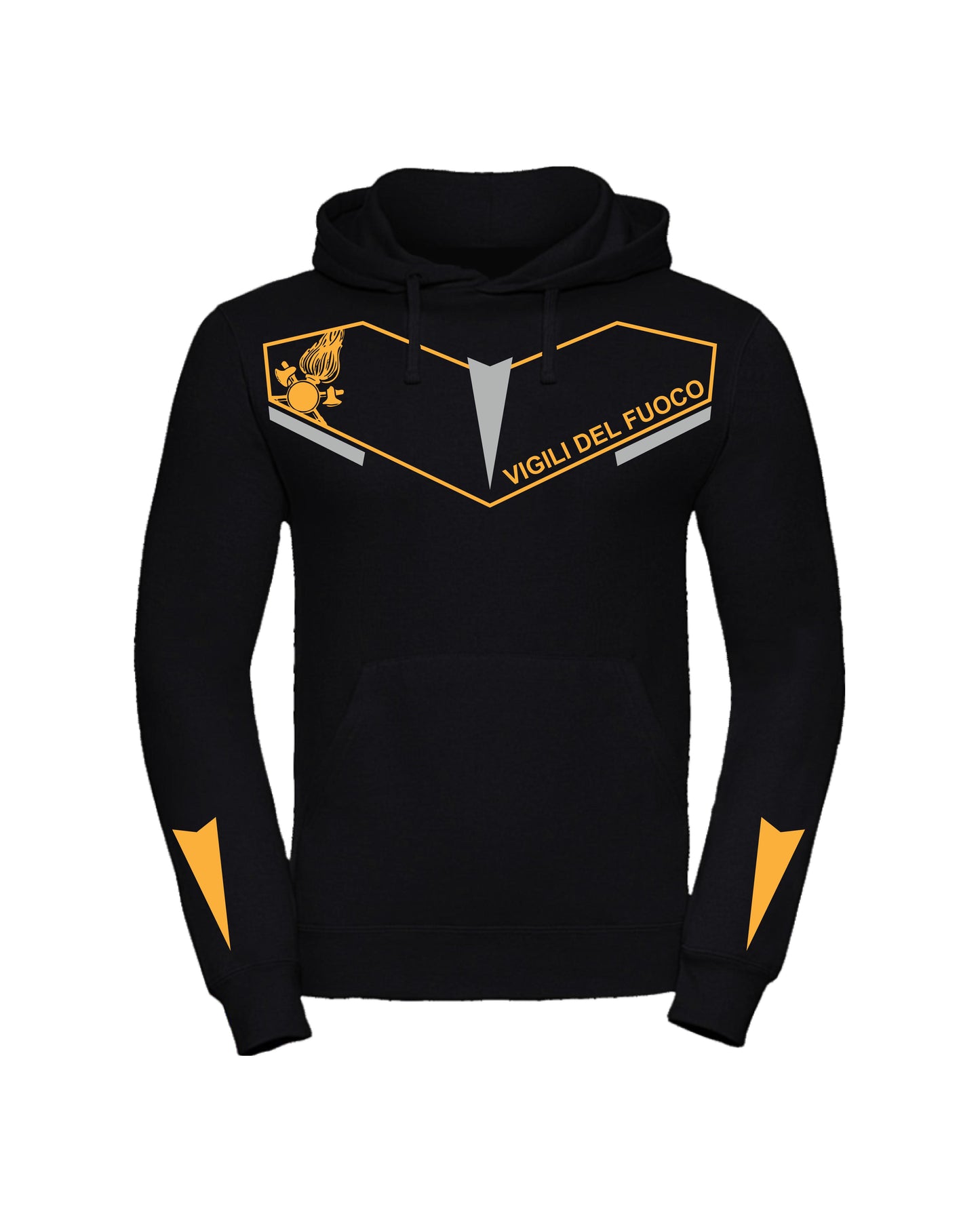 Felpa con cappuccio dei Vigili del Fuoco