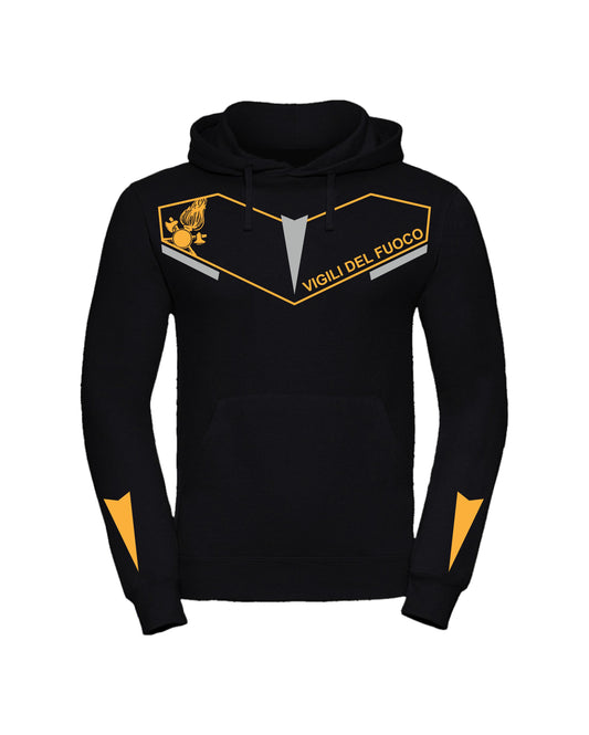 Felpa con cappuccio dei Vigili del Fuoco