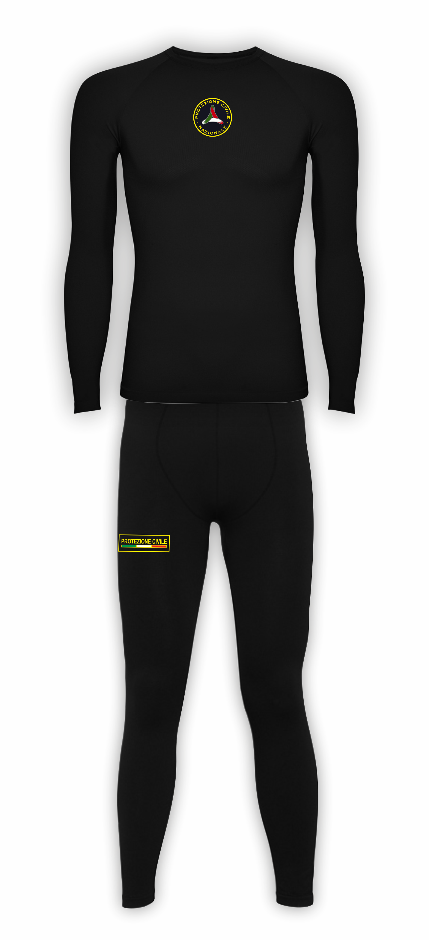Completo termico traspirante della Protezione Civile