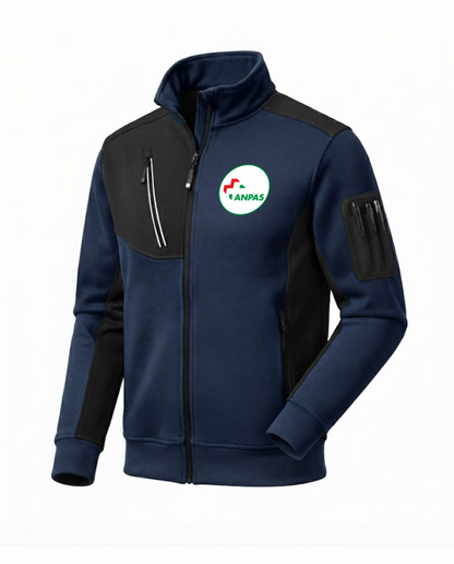 Felpa NIAG blu scuro ANPAS