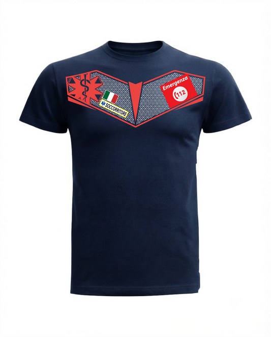 T-shirt C2 blu scuro 112