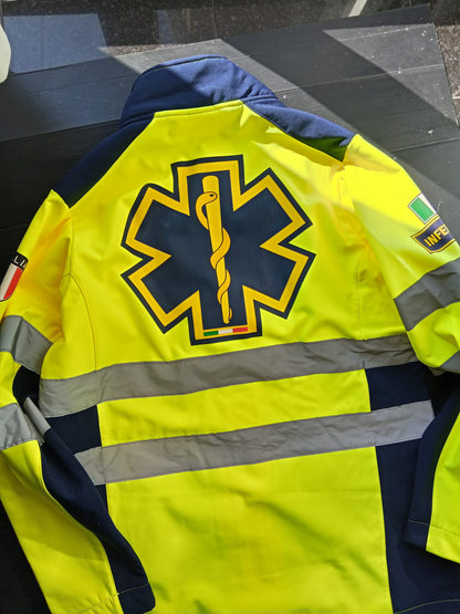 Giacca softshell alta visibiltà del 118 Soccorso Sanitario