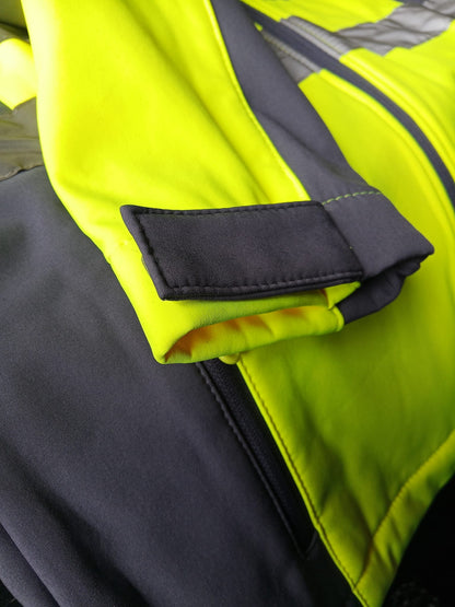 Giacca softshell alta visibiltà delle Misericordie
