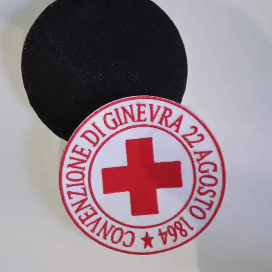 Toppa ricamata Croce Rossa