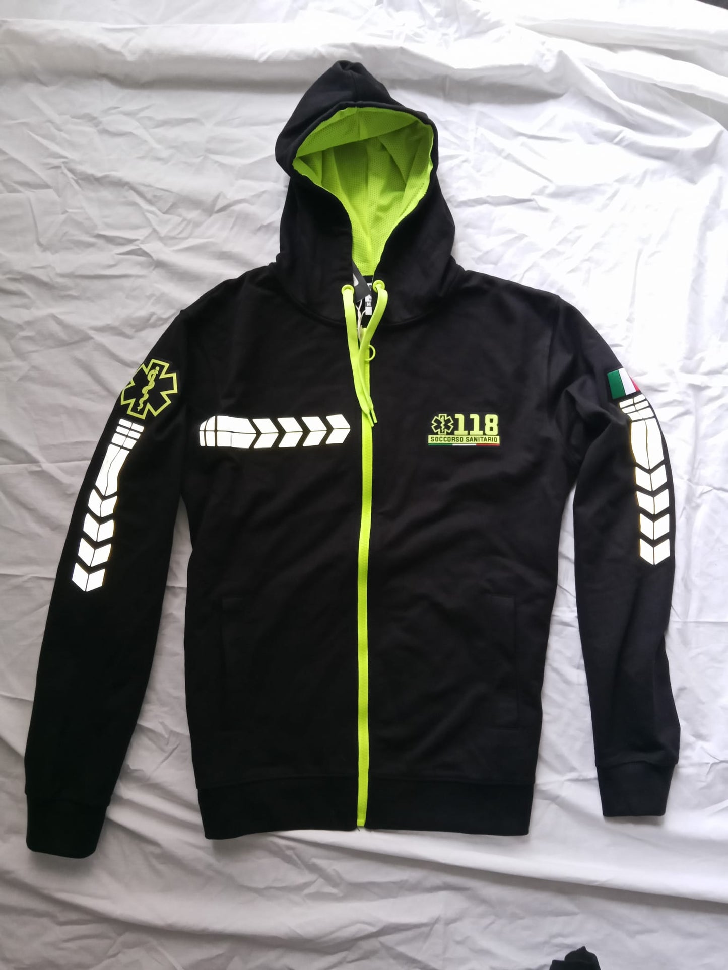 Tuta del 118 in alta visibilità