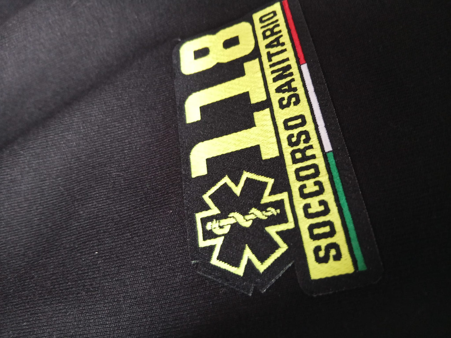 Tuta del 118 in alta visibilità