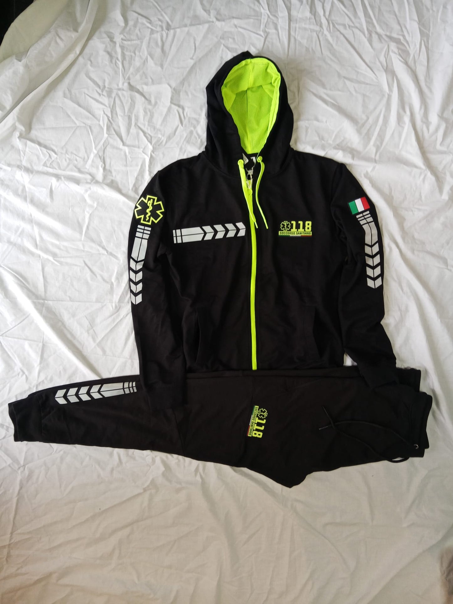 Tuta del 118 in alta visibilità