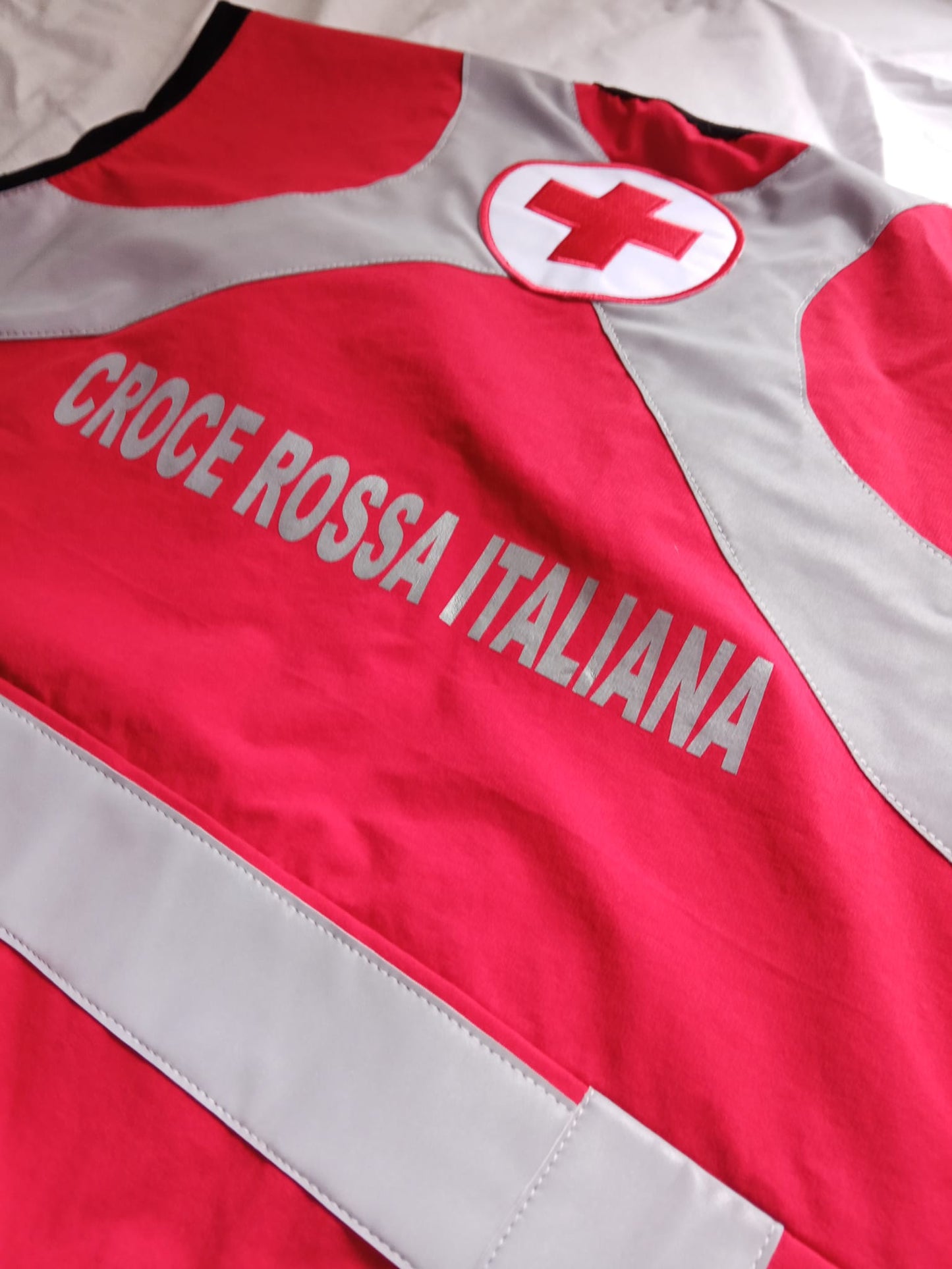 Gilet alta visibilità Croce Rossa Italiana