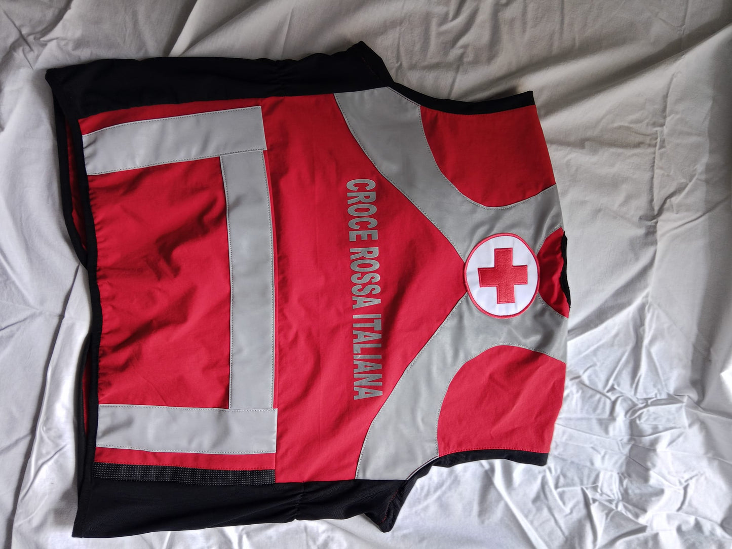 Gilet alta visibilità Croce Rossa Italiana