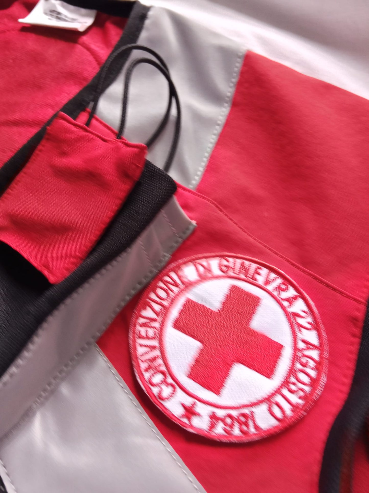 Gilet alta visibilità Croce Rossa Italiana