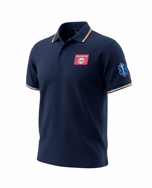Polo TRIC blu scuro 112