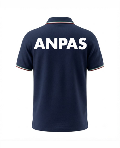 Polo TRIC blu scuro ANPAS