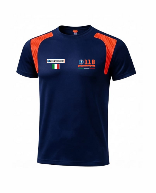 T-shirt ESO blu scuro 118
