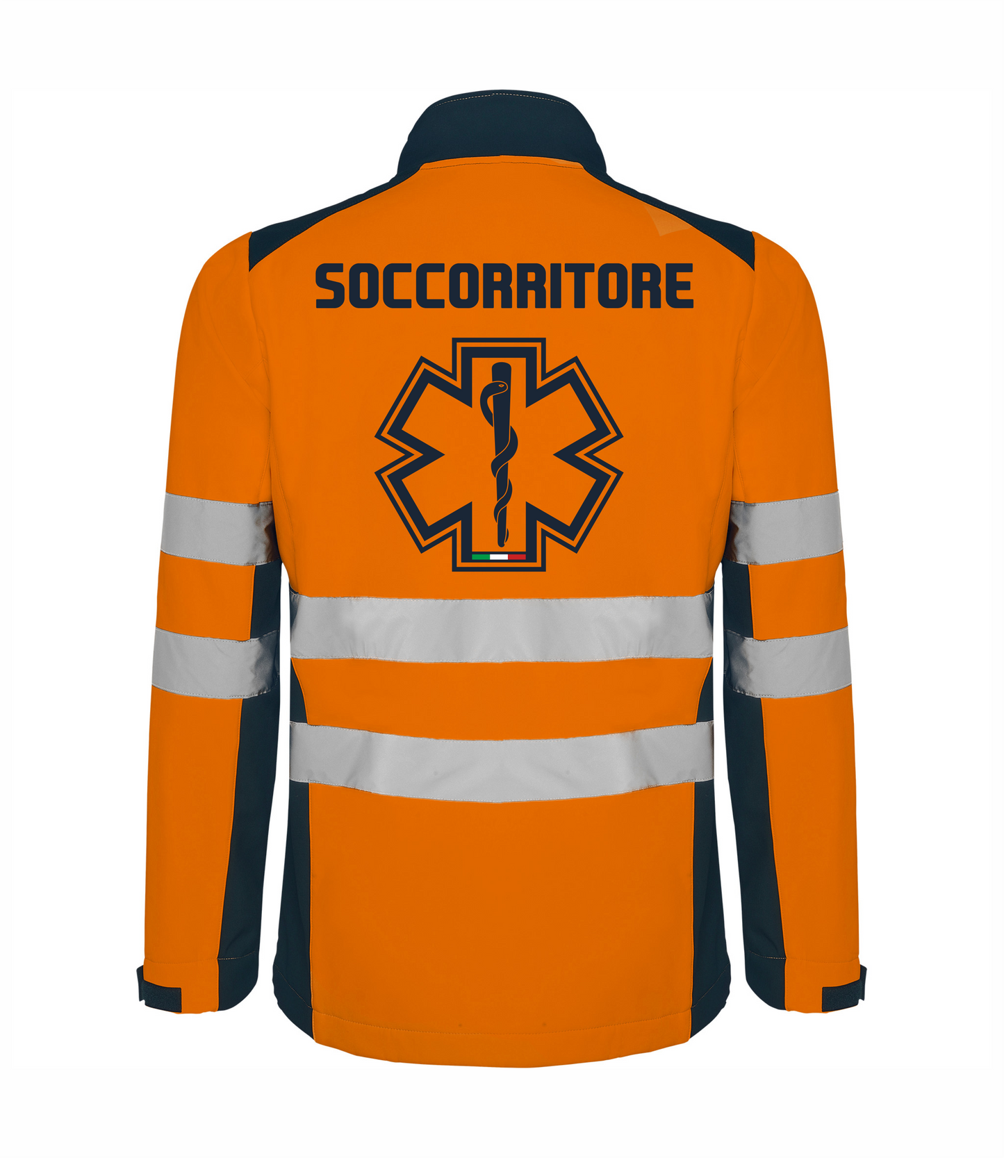 Giacca softshell alta visibiltà del 118 Soccorso Sanitario