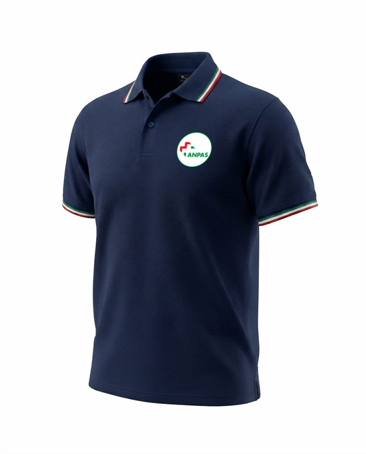 Polo TRIC blu scuro ANPAS