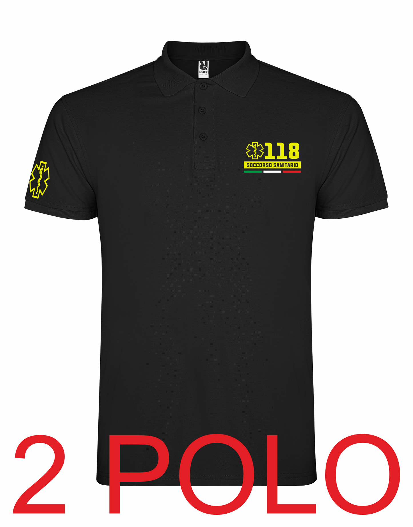 2 Polo in cotone Piquè del 118