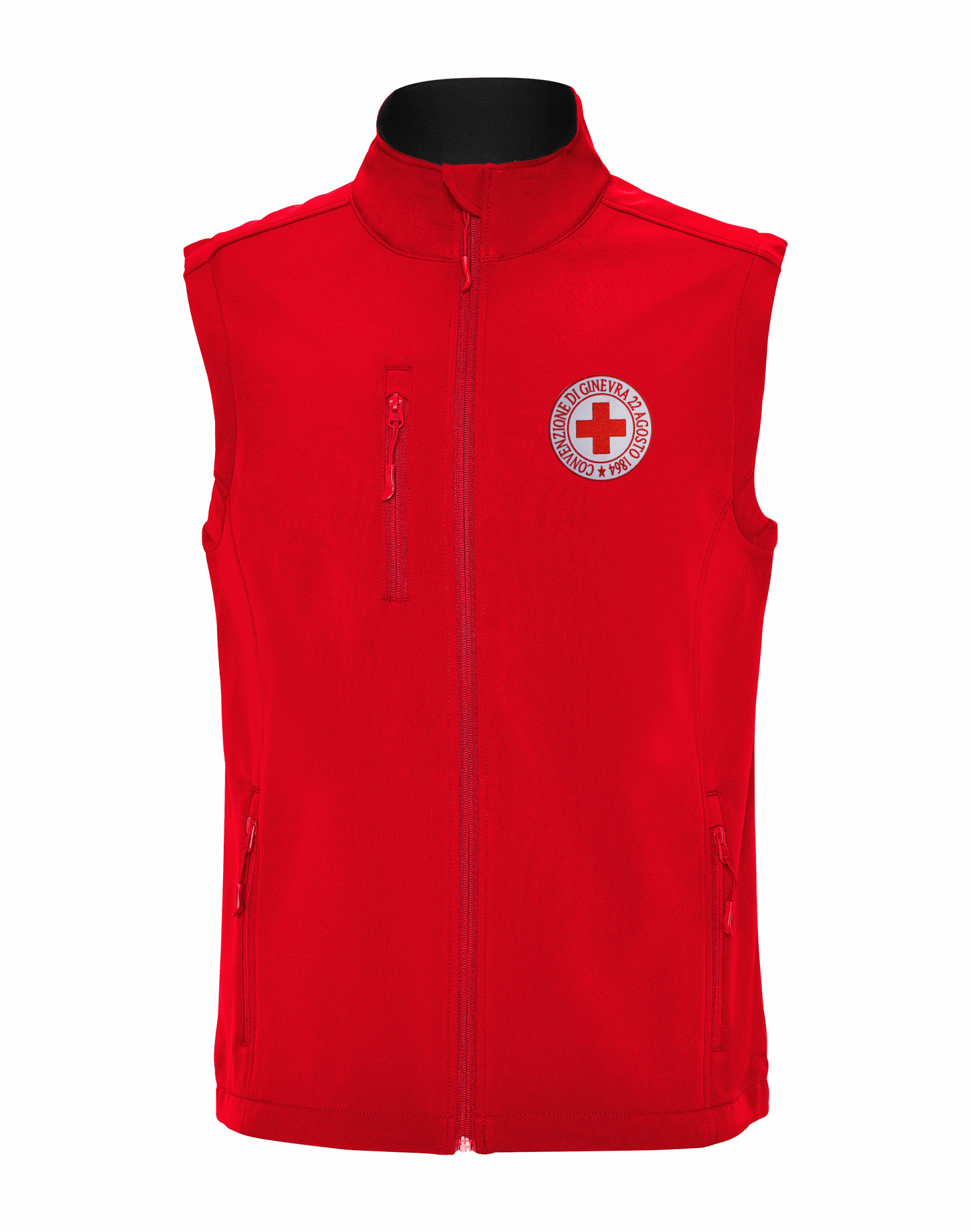 Giacca Softshell Smanicata Croce Rossa