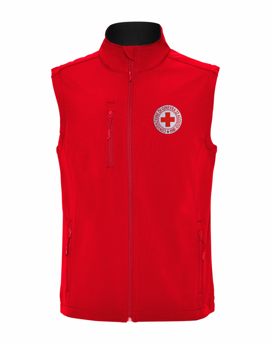 Giacca Softshell Smanicata Croce Rossa