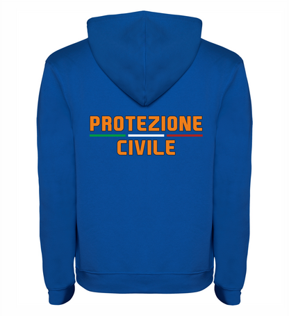 Felpa con cappuccio della PROTEZIONE CIVILE