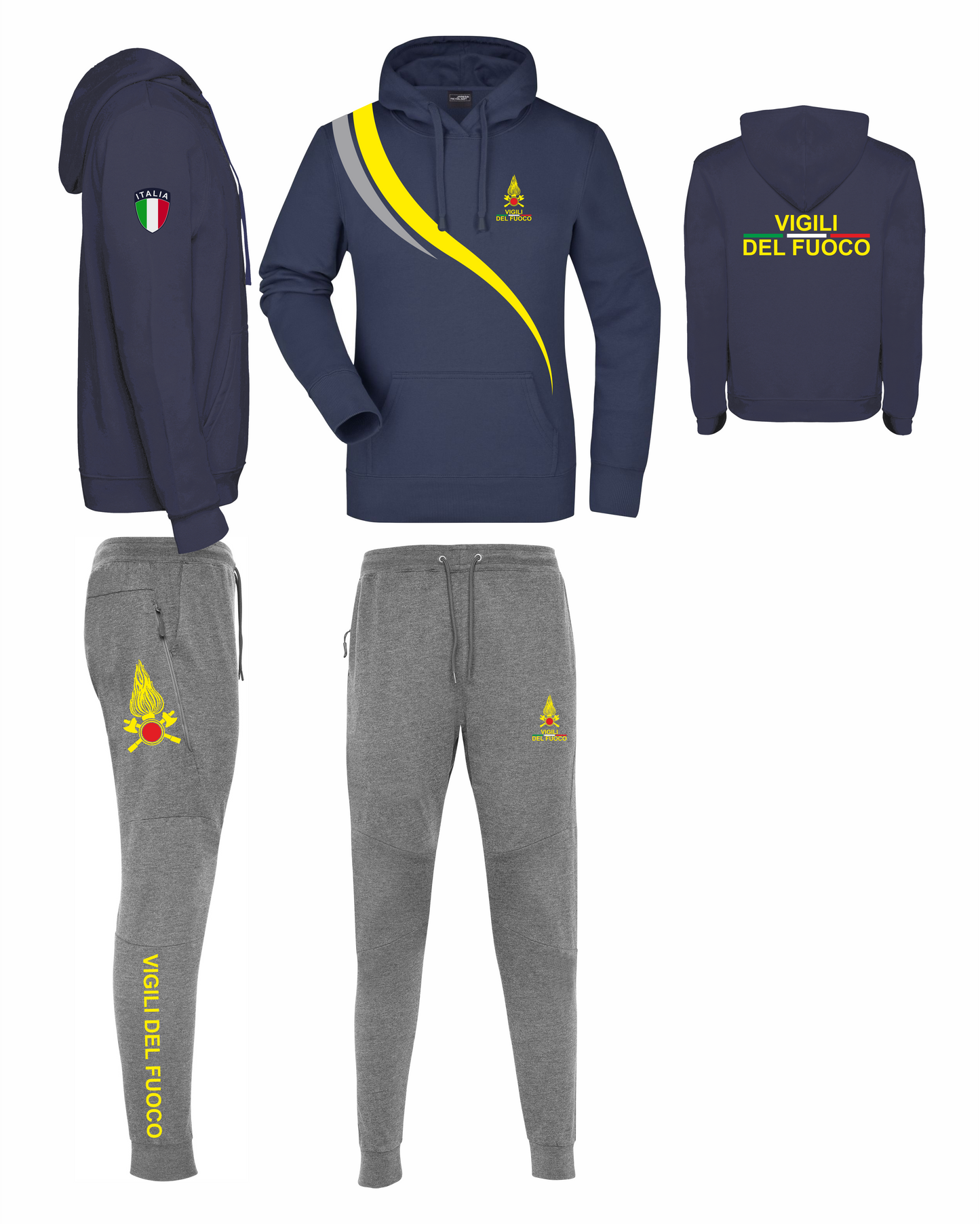 Tuta Felpata VIGILI DEL FUOCO