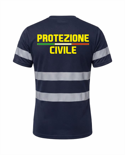 T-shirt C3939 Alta Visibilità Protezione Civile