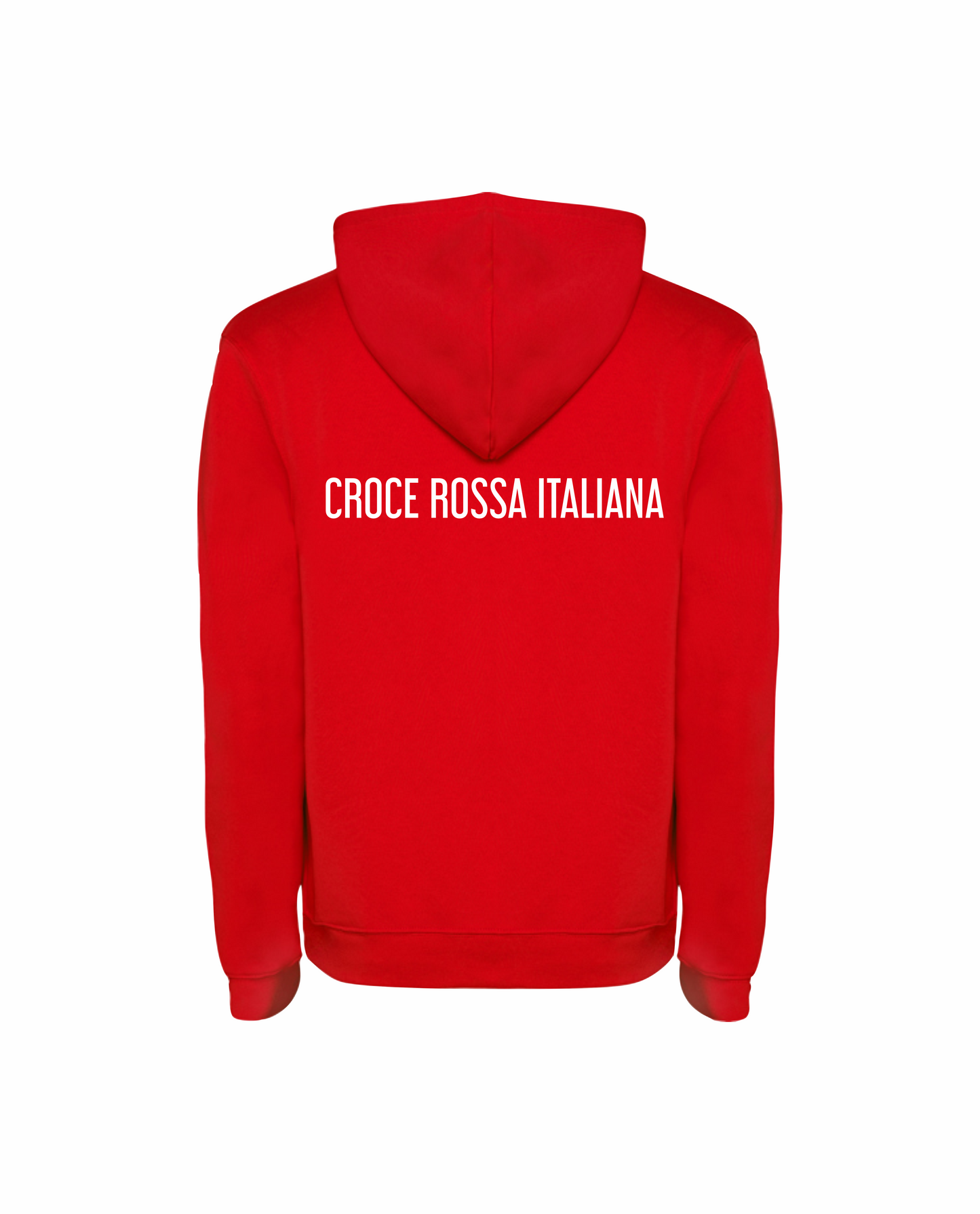 Felpa cappuccio e zip