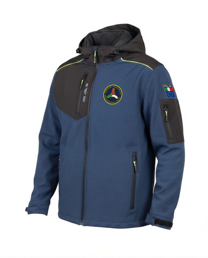 Giacca Tecnica RJC2 Softshell con cappuccio della Protezione Civile