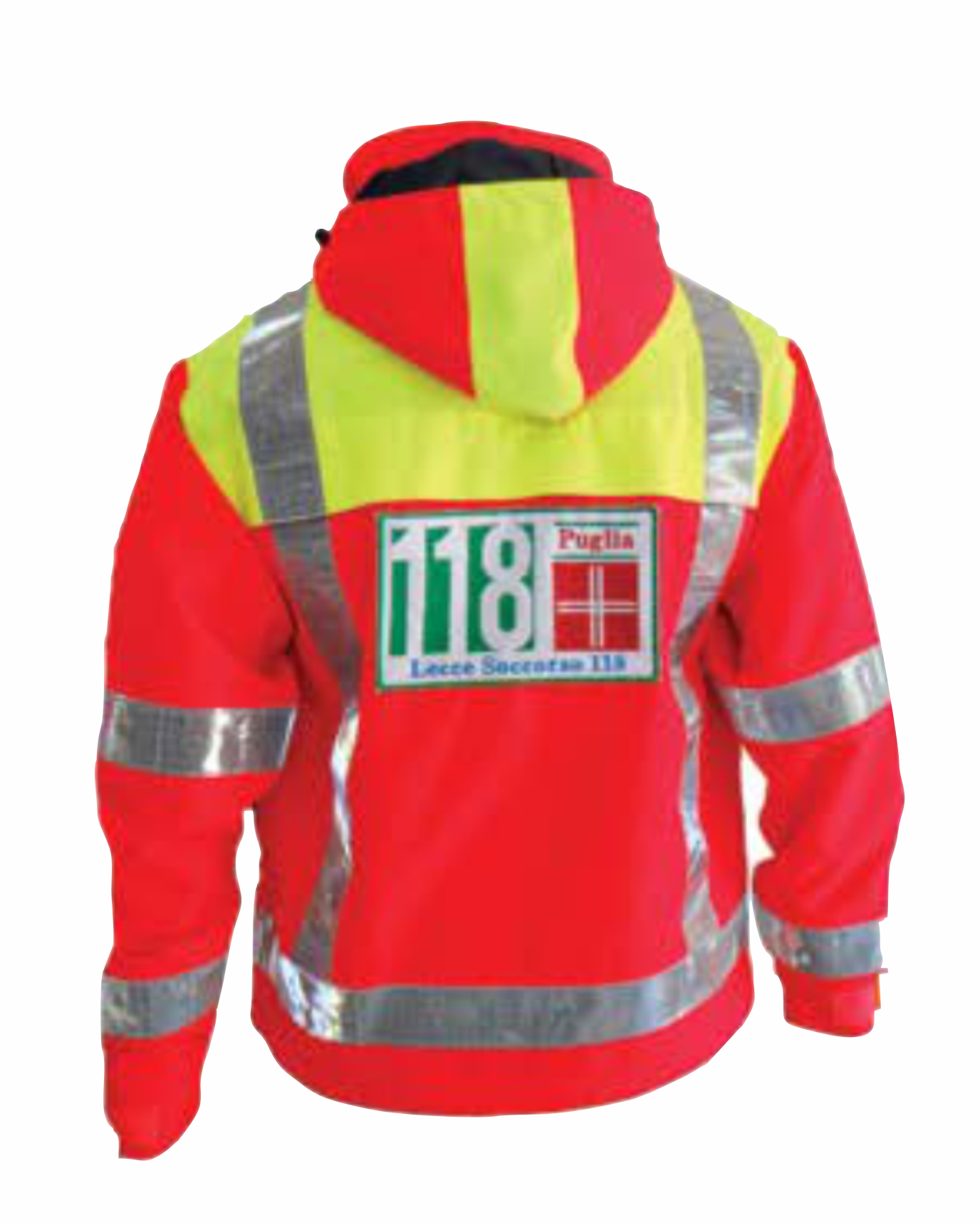 Giaccone GIACTEC LECCE 118 alta visibilità rifrangente