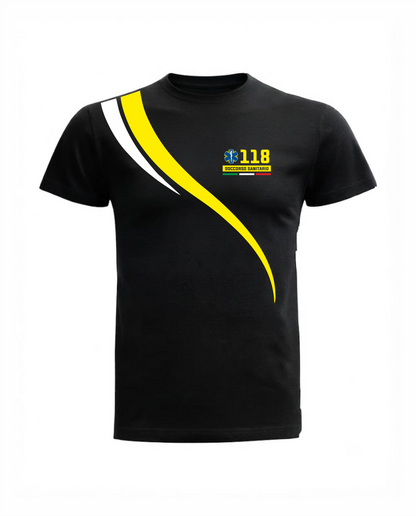 T-shirt LINEAR nera118