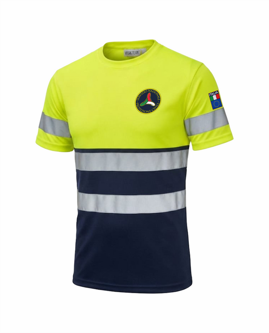G09 Maglia Alta visibilità Protezione Civile