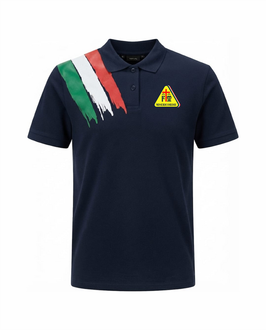 Polo ITA blu scuro Misericordie
