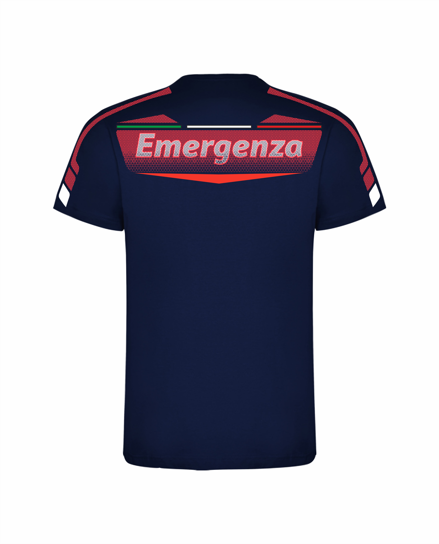 T-shirt Tecnica TRF del 112 blu/rosso sanitario