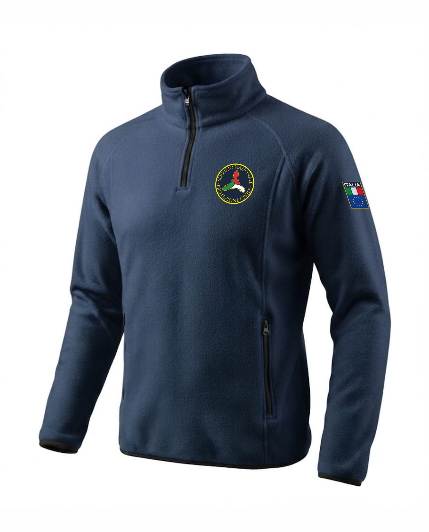 Pile mezza zip Protezione Civile