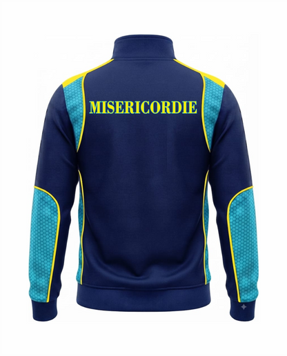 Felpa ESO 2.0 blu scuro Misericordie