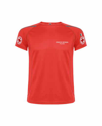 T-shirt tecnica Croce Rossa Italiana