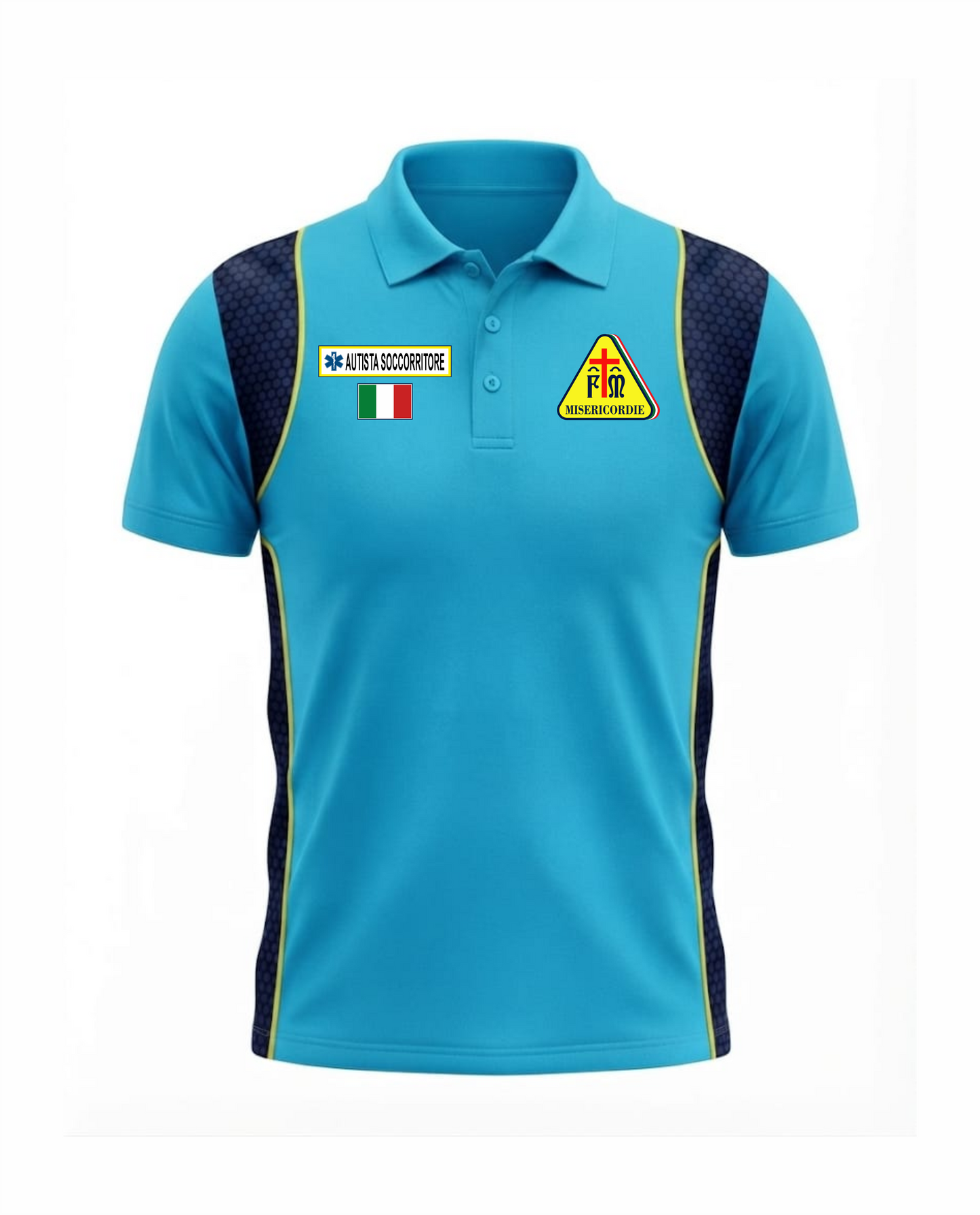 Polo ESO 2.0 azzurra Misericordie