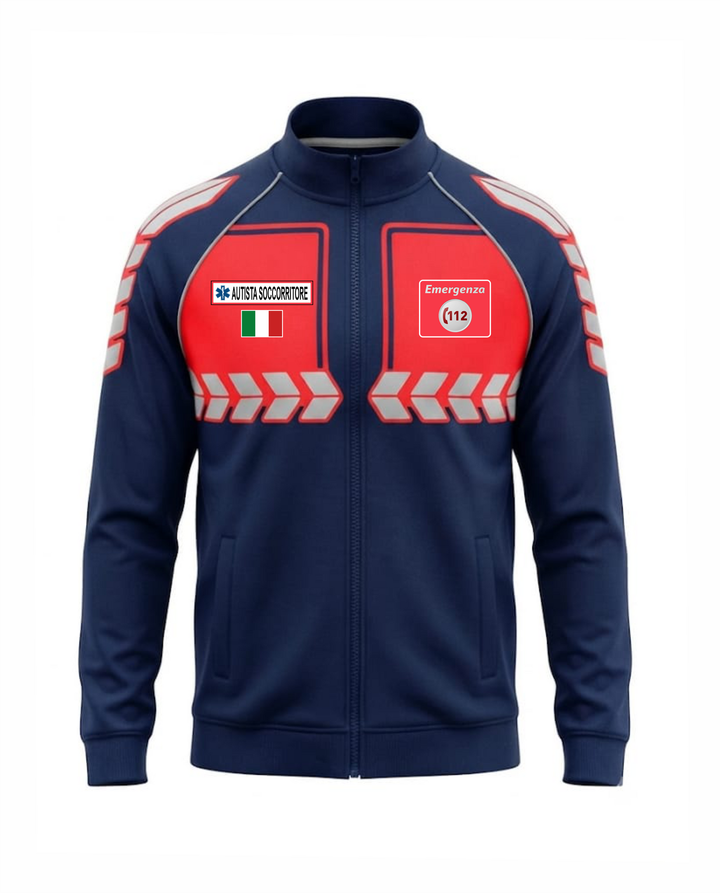 Giacchetta blu scuro Alta Visibilità JACKET 112