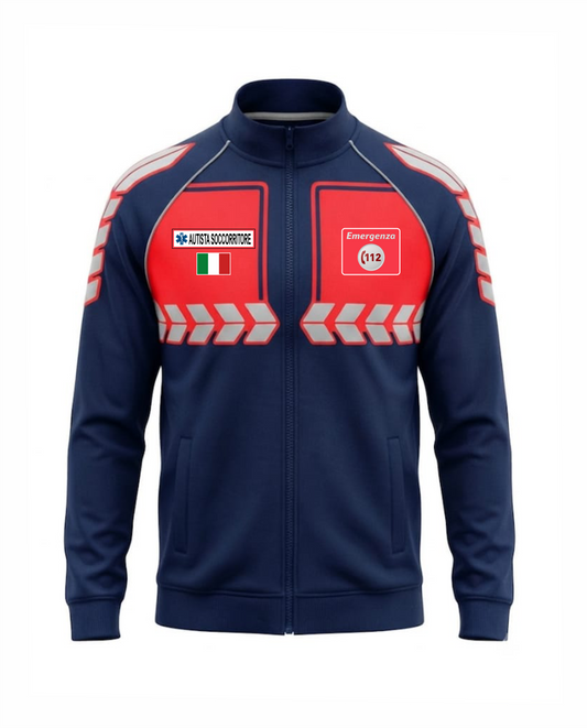 Giacchetta blu scuro Alta Visibilità JACKET 112