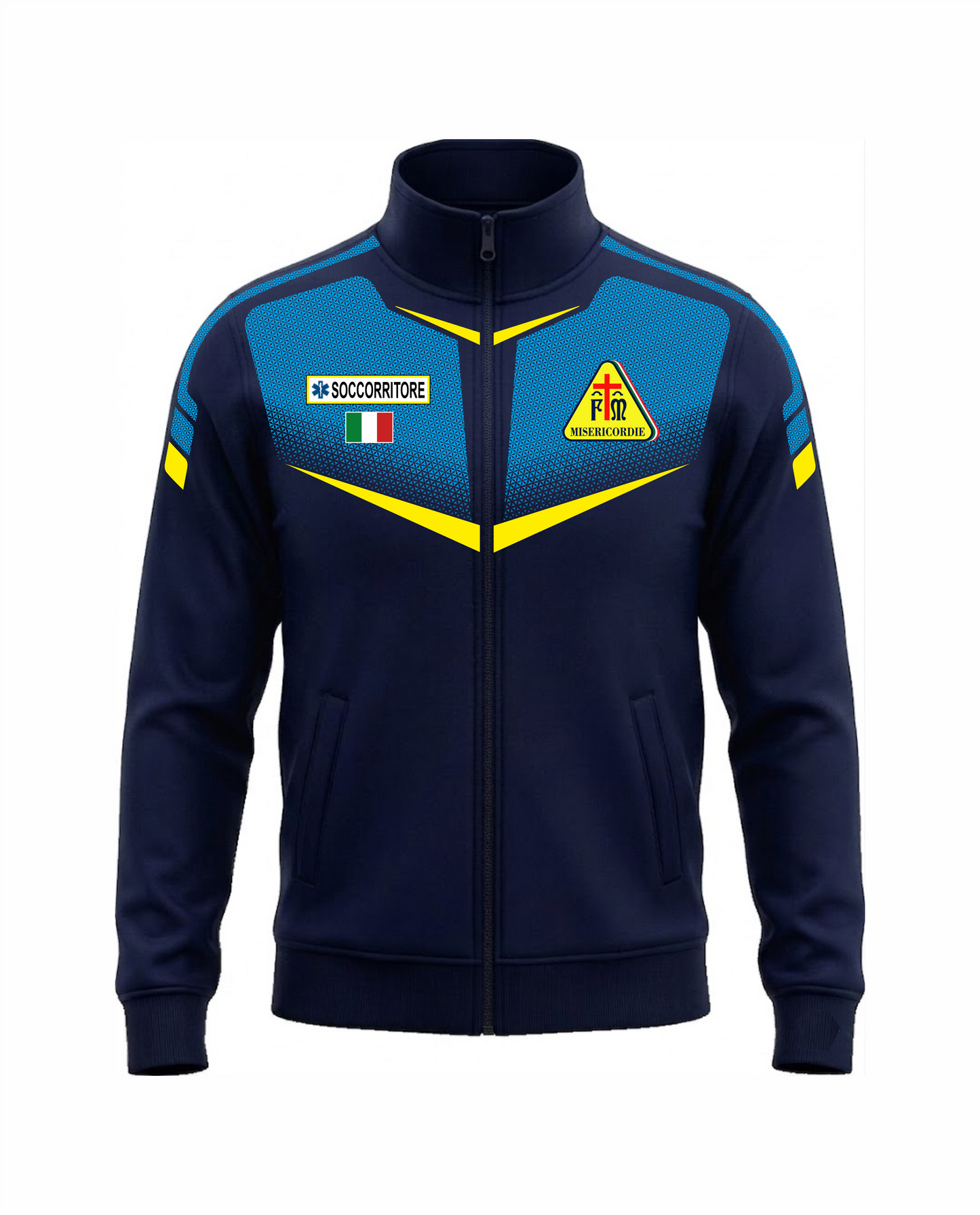 Felpa TRF blu scuro Misericordie