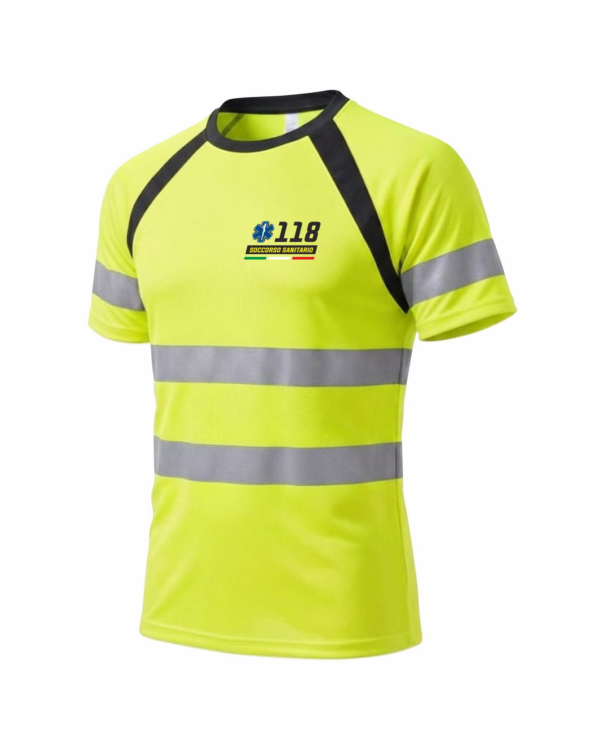 Maglia Tecnica Alta Visibilità 118 AM08G