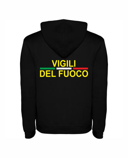 Felpa con cappuccio dei Vigili del Fuoco
