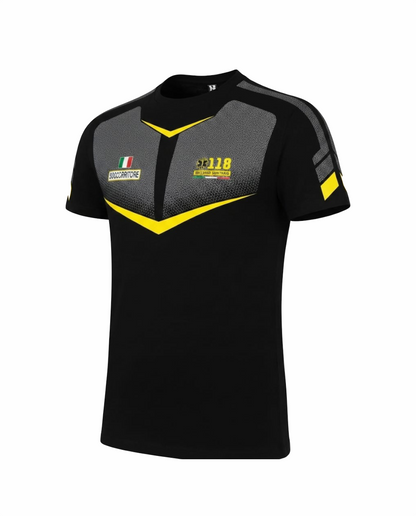 T-shirt Tecnica TRF del 118 nera