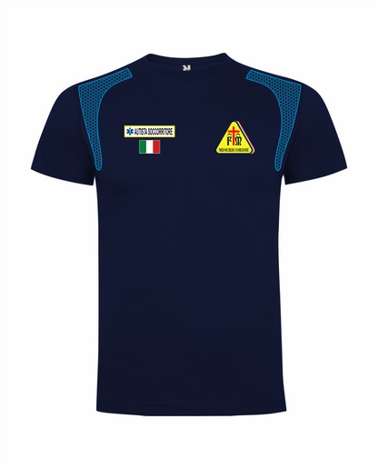 T-shirt ESO blu scuro Misericordie