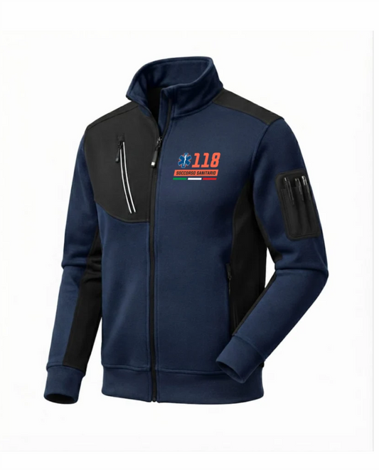 Felpa NIAG blu scuro 118
